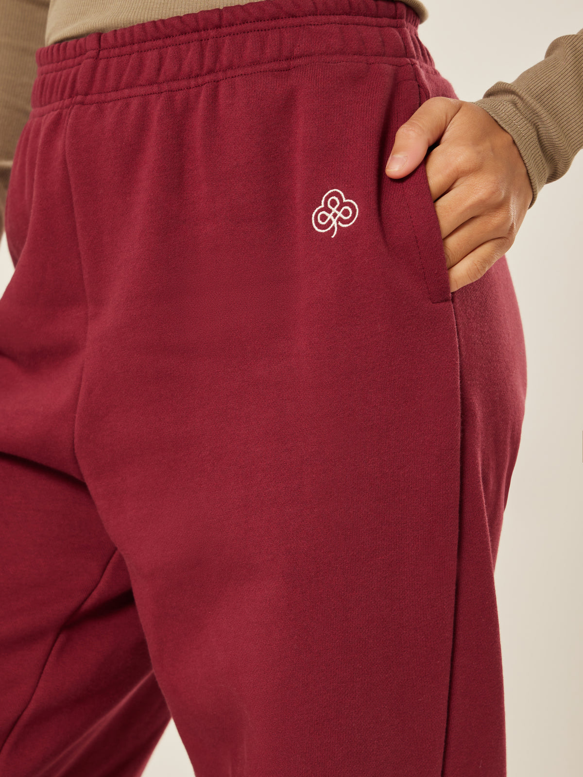 Varsity Athletica Sweatpants - Garnet | Beathletica Activewear