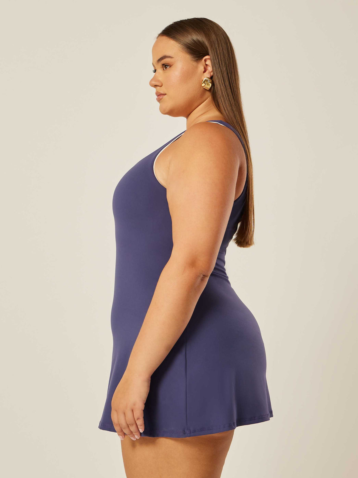 Core Tennis Dress - Patriot Blue | Beathletica Activewear