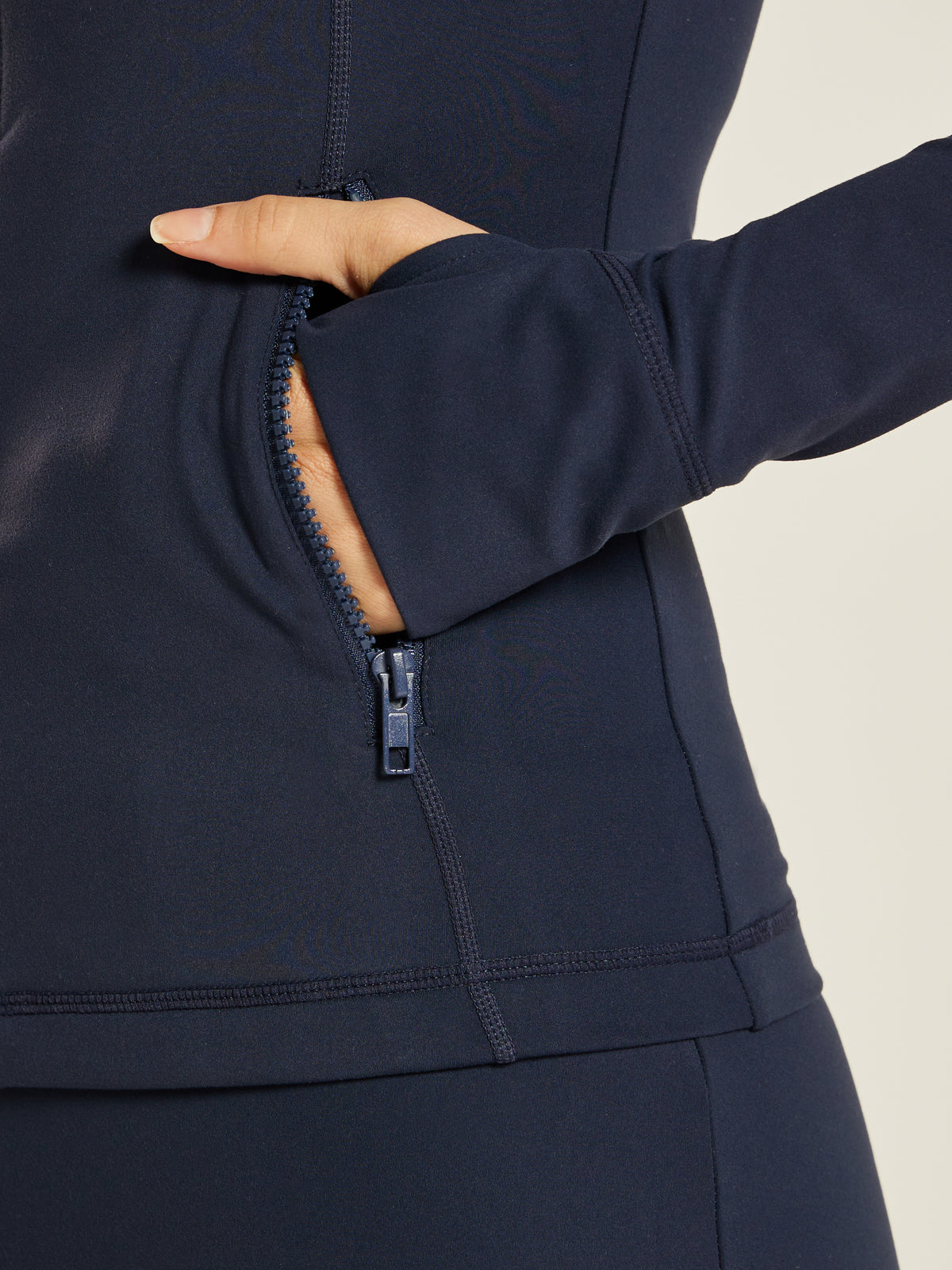 Be 180 Zip-Up Jacket - Midnight | Beathletica Activewear