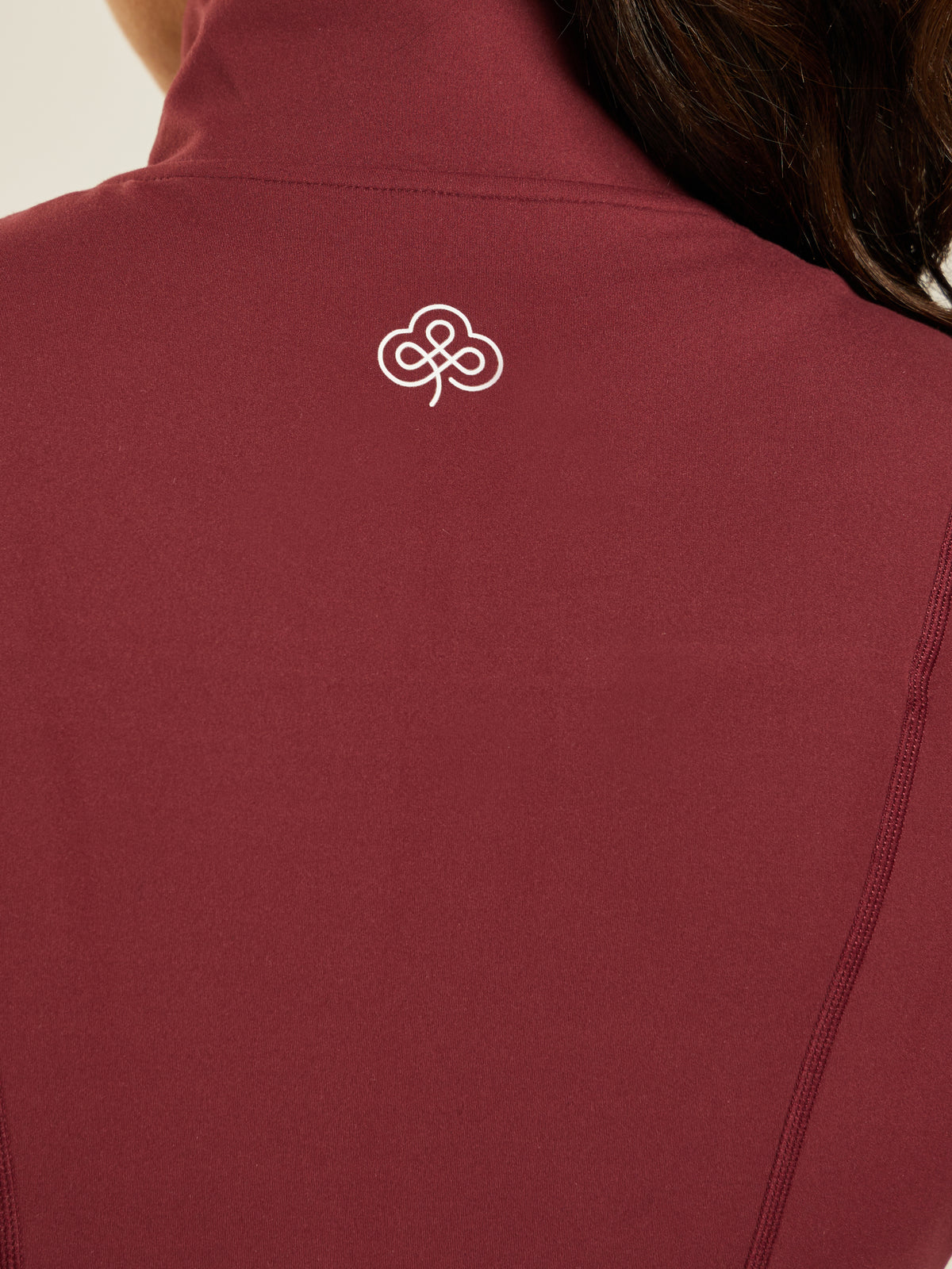 Be 180 Zip-Up Jacket - Bordeaux | Beathletica Activewear