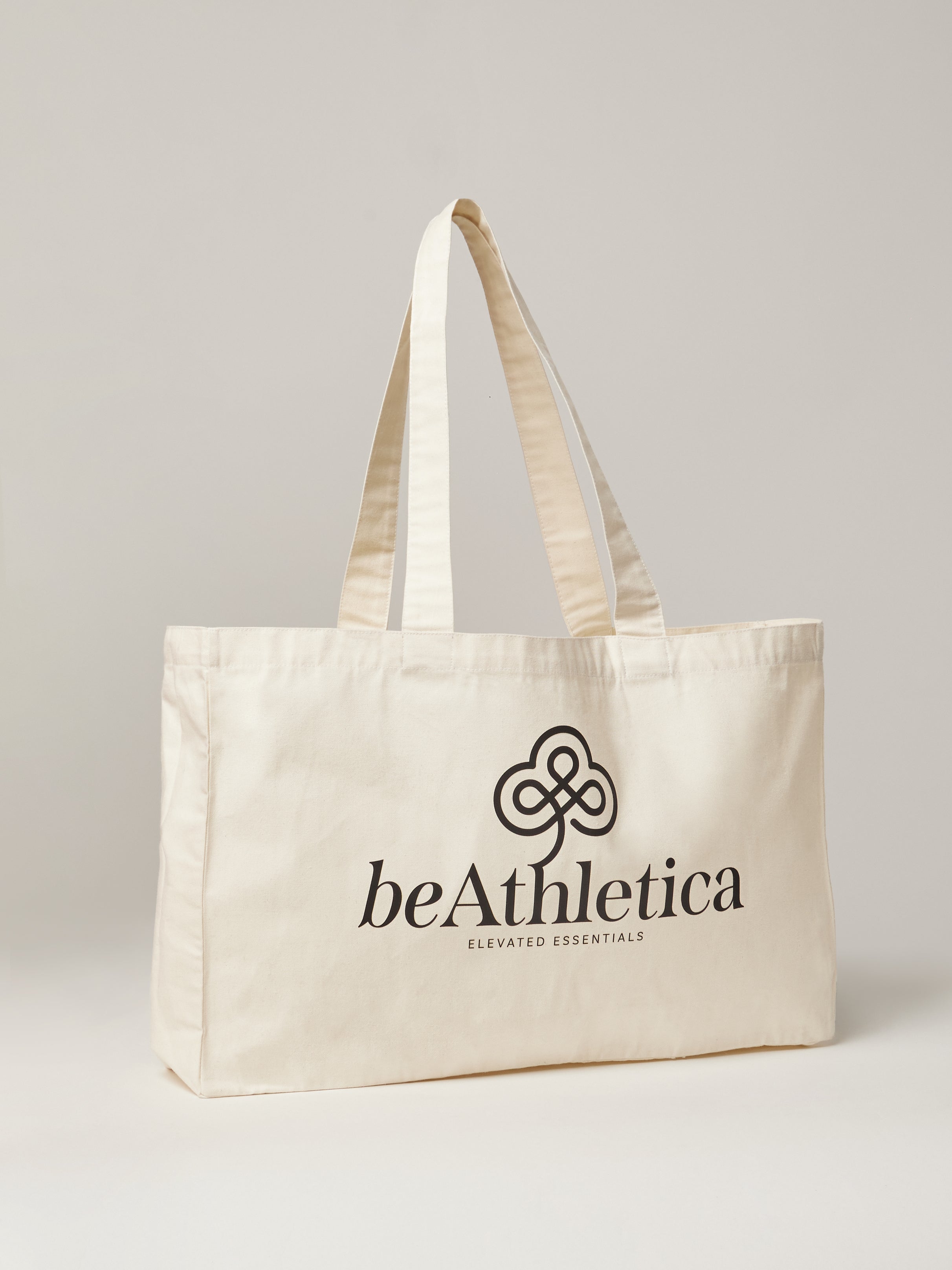 Be Athletica Oversize Statement Tote, Off-White