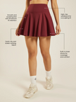 Be 180 Skort - Bordeaux