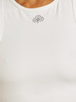 Be 180 Racer Tank - White
