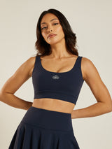 Be 180 Sports Bra - Midnight | Beathletica Activewear