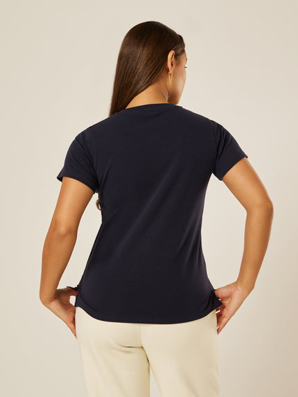 Be Athletica Health Club Tee - Midnight