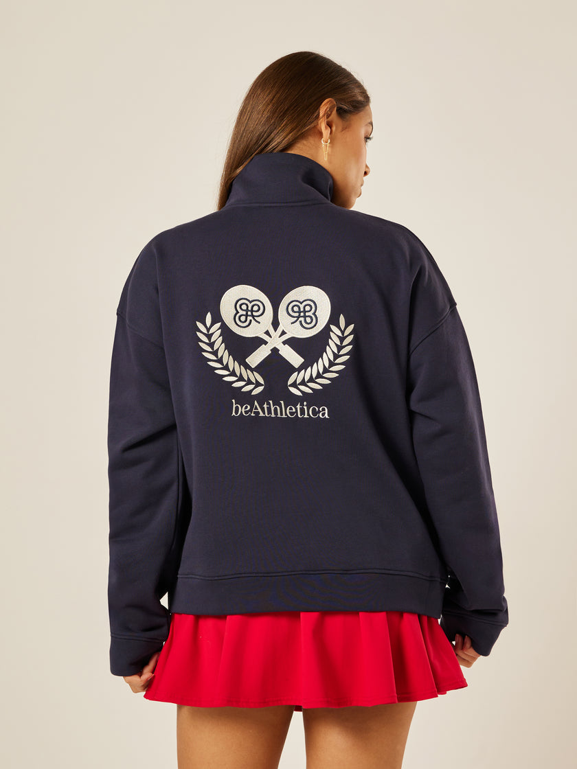 Varsity Athletica Full-Zip Sweatshirt - Midnight