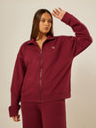 Varsity Athletica Full-Zip Sweatshirt - Garnet