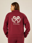 Varsity Athletica Full-Zip Sweatshirt - Garnet