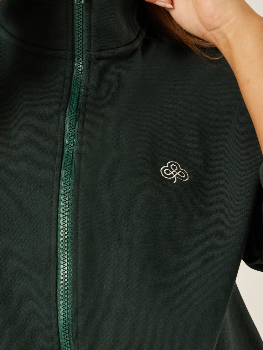 Varsity Athletica Full-Zip Sweatshirt - Moss