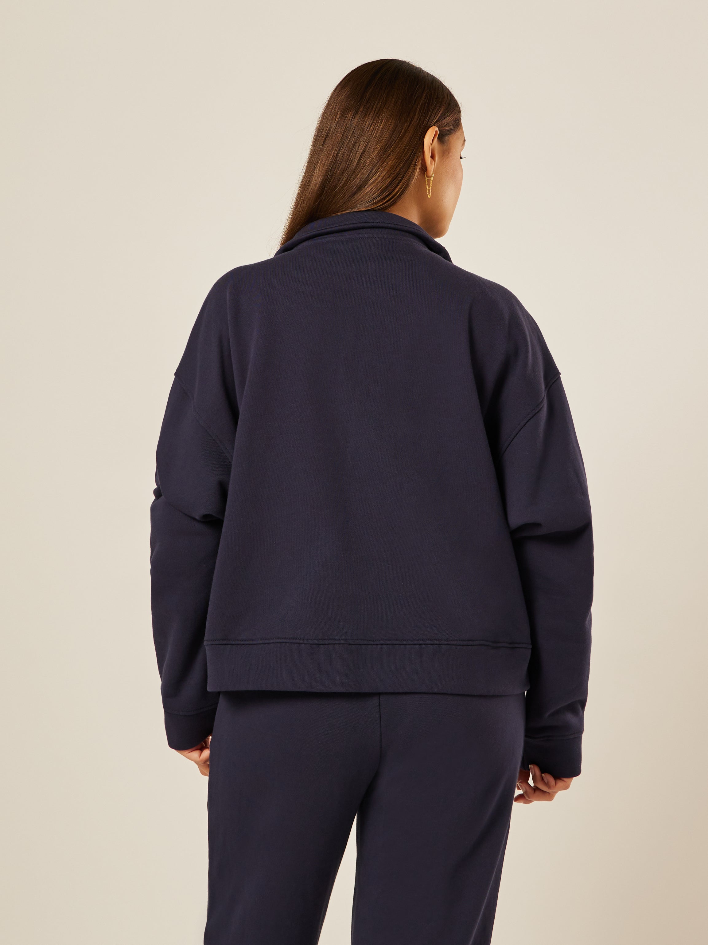 Varsity Athletica Quarter-Zip Sweatshirt - Midnight