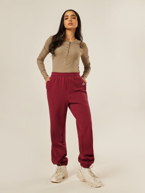 Varsity Athletica Sweatpants - Garnet