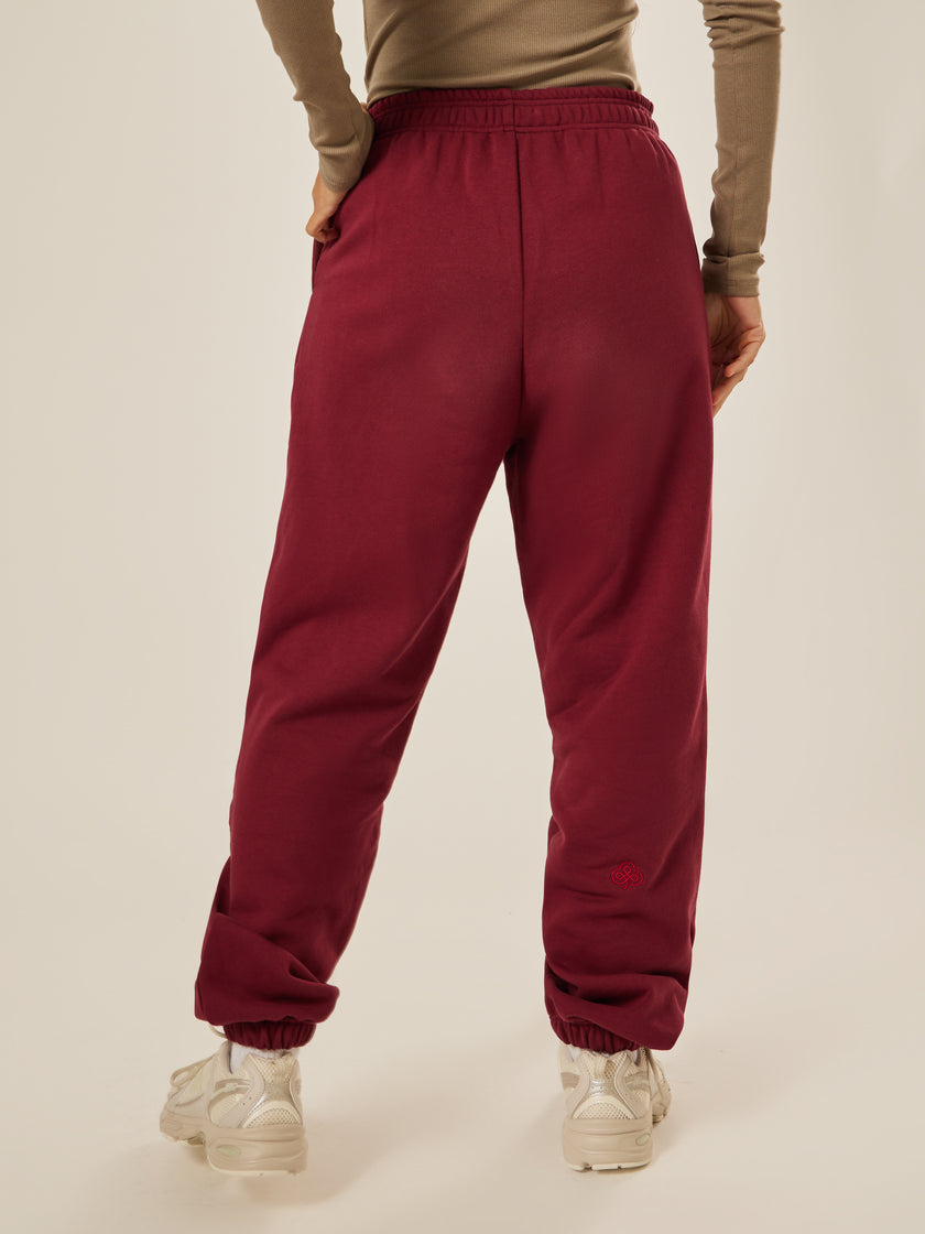 Varsity Athletica Sweatpants - Garnet