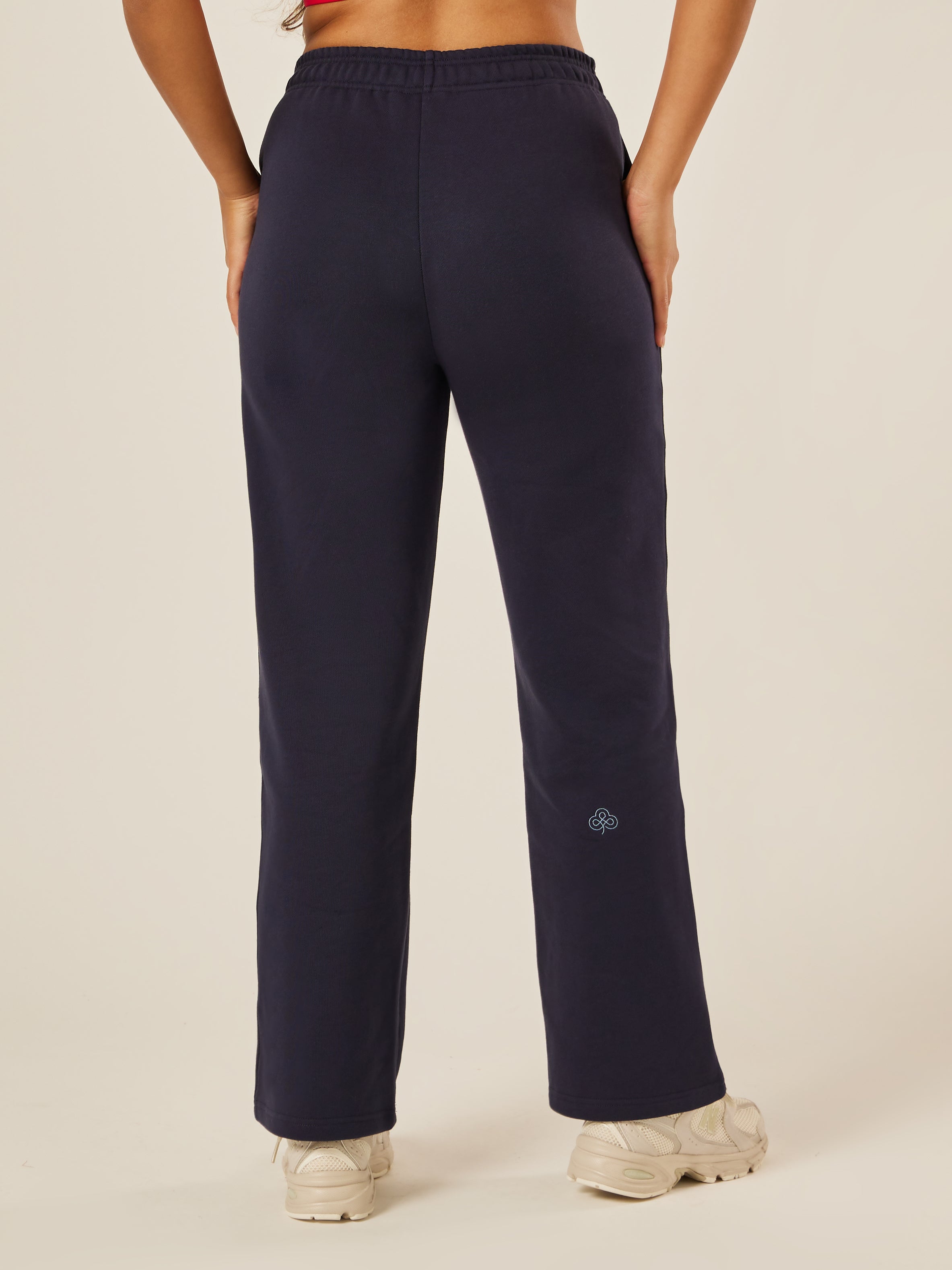 Varsity Athletica Wide-Leg Pants - Midnight
