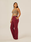 Varsity Athletica Wide-Leg Pants - Garnet