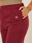 Varsity Athletica Wide-Leg Pants - Garnet