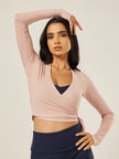 The Ultimate Ballet Wrap-Top - Mauve