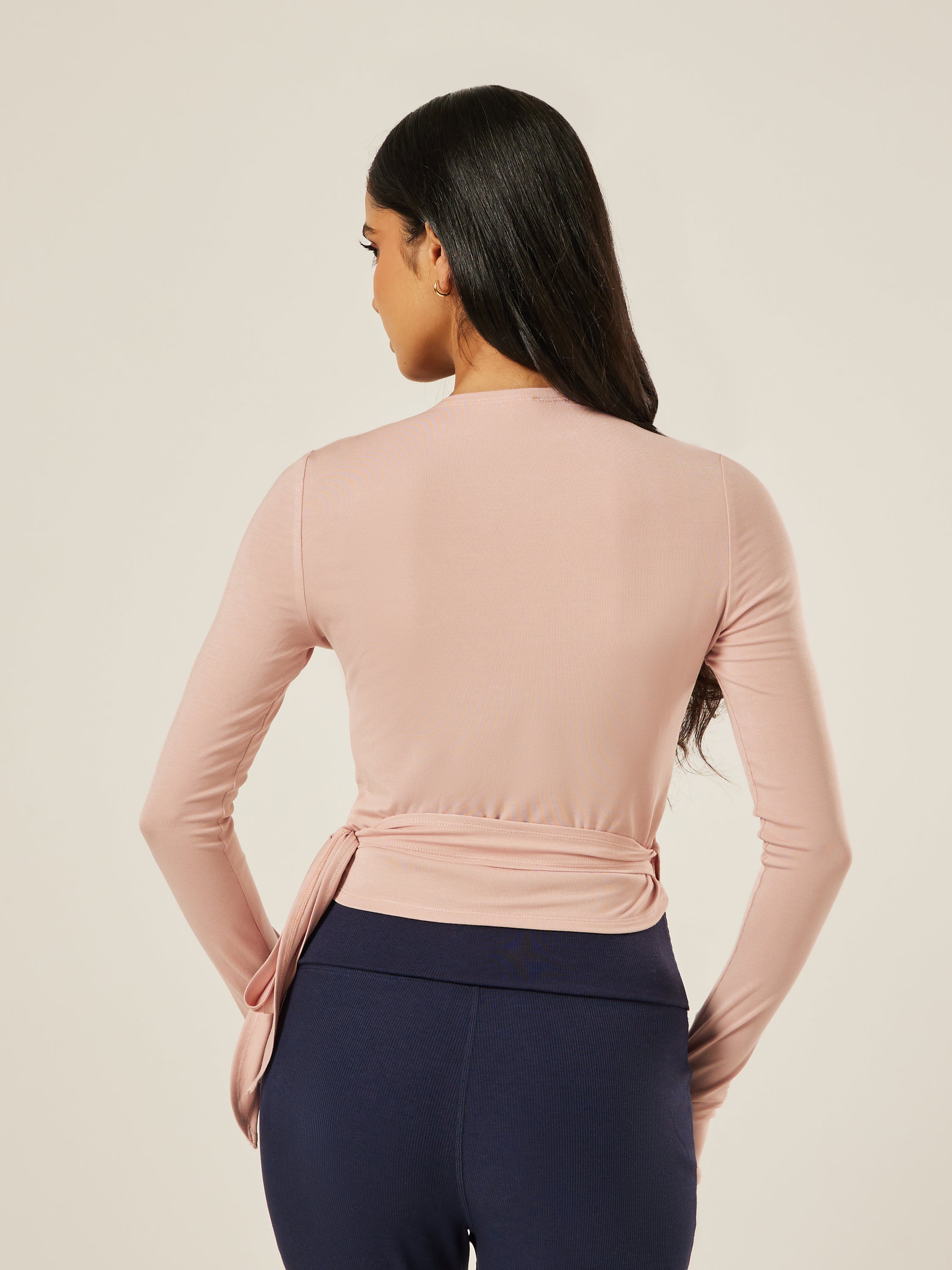 The Ultimate Ballet Wrap-Top - Mauve