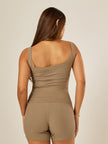 Essential Everyday Scoop-Neck Tank Top - Stone