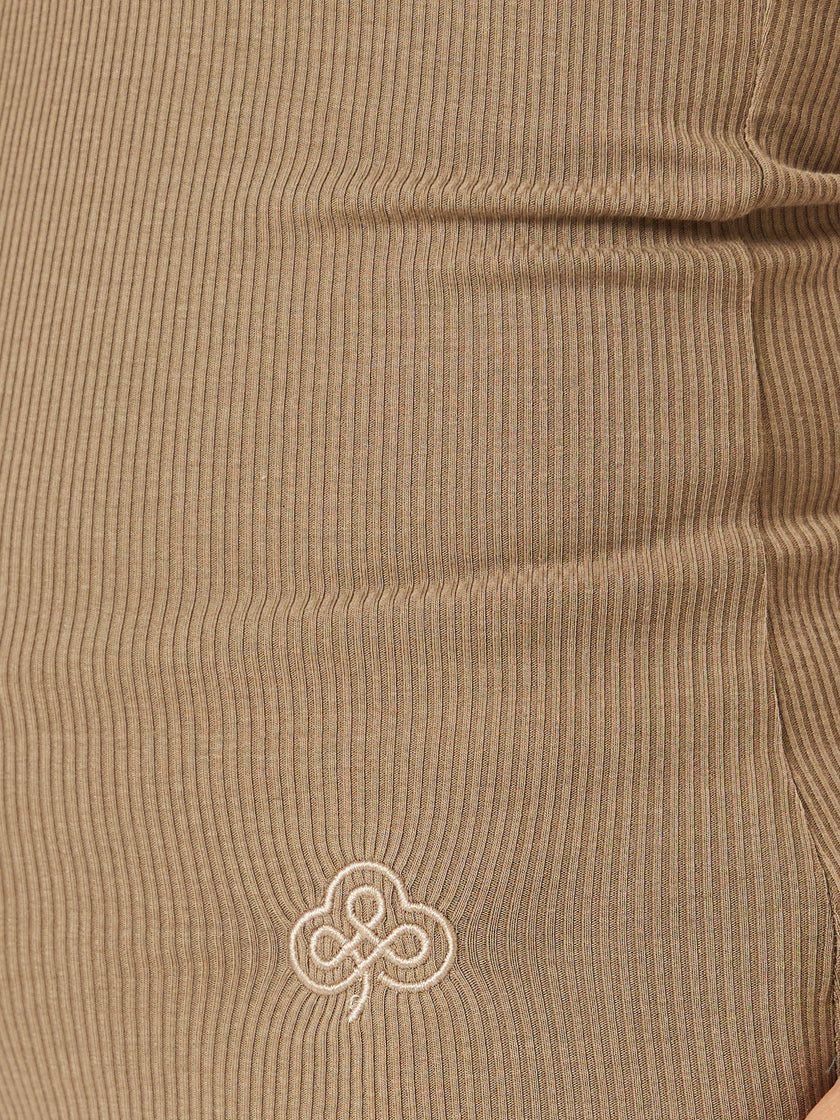 Essential Everyday Henley Tank Top  - Stone