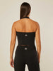 Core Halter Neck Tank Top - Black