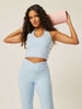 Core Halter Neck Tank Top - Bluebell