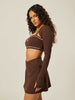 Core Everyday Bolero - Coffee Bean
