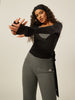 Stretch Ballet Wrap Top