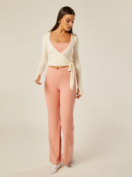 Stretch Ballet Wrap Top
