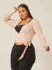 Stretch Ballet Wrap Top