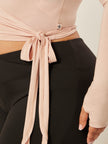 Stretch Ballet Wrap Top