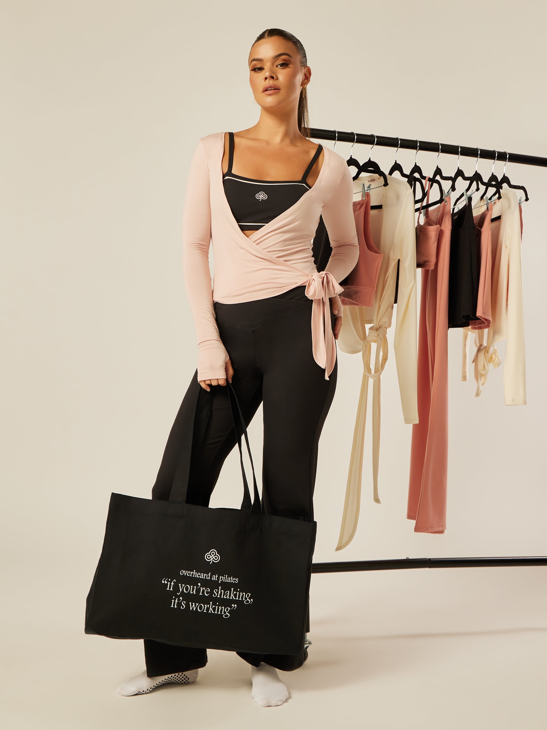 Stretch Ballet Wrap Top