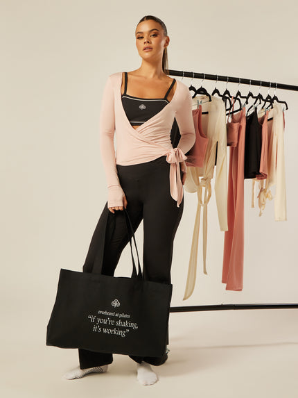 Stretch Ballet Wrap Top