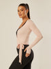 Stretch Ballet Wrap Top