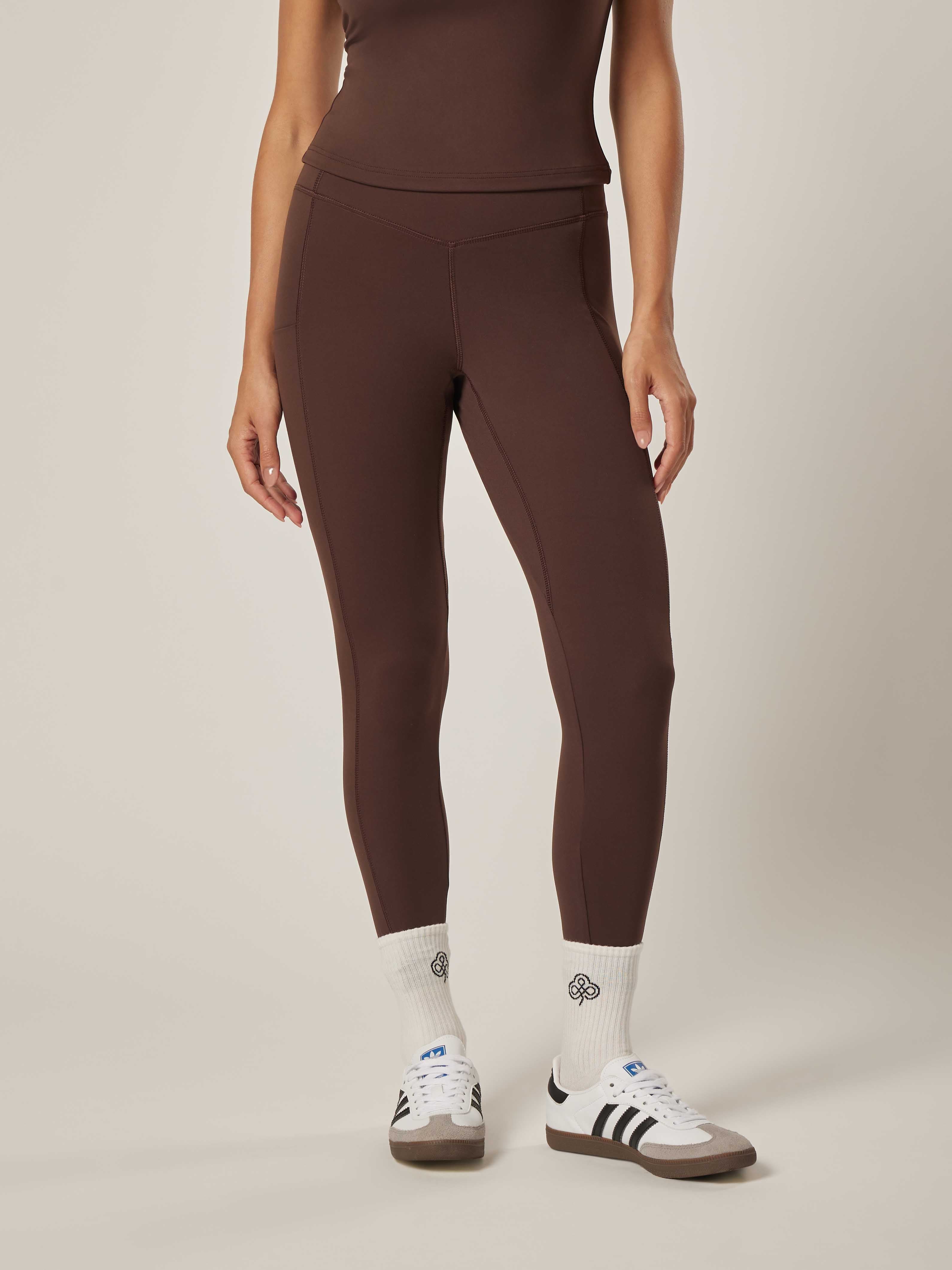 Core Flexibility Leggings - Coffee Bean