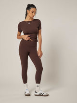 Core Flexibility Leggings - Coffee Bean