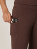 Core Flexibility Leggings - Coffee Bean