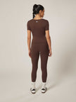 Core Flexibility Leggings - Coffee Bean