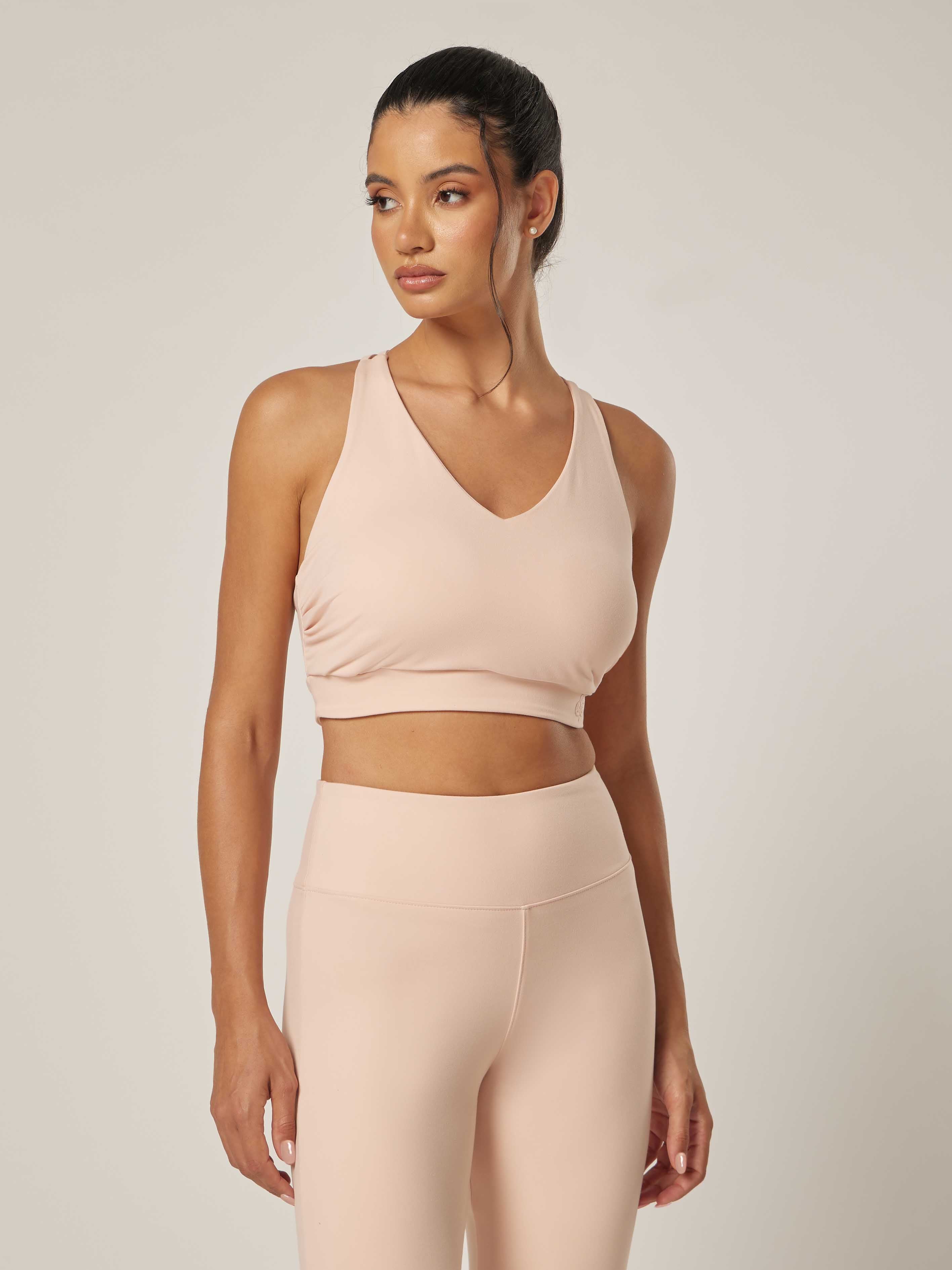 Core Sports Bra - Peach Whip