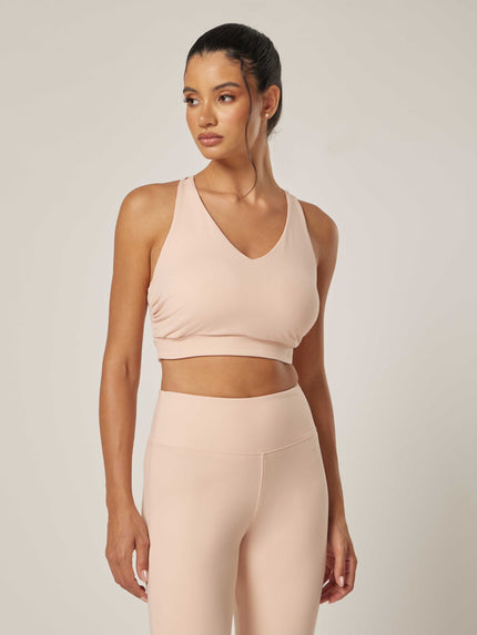 Core Sports Bra - Peach Whip