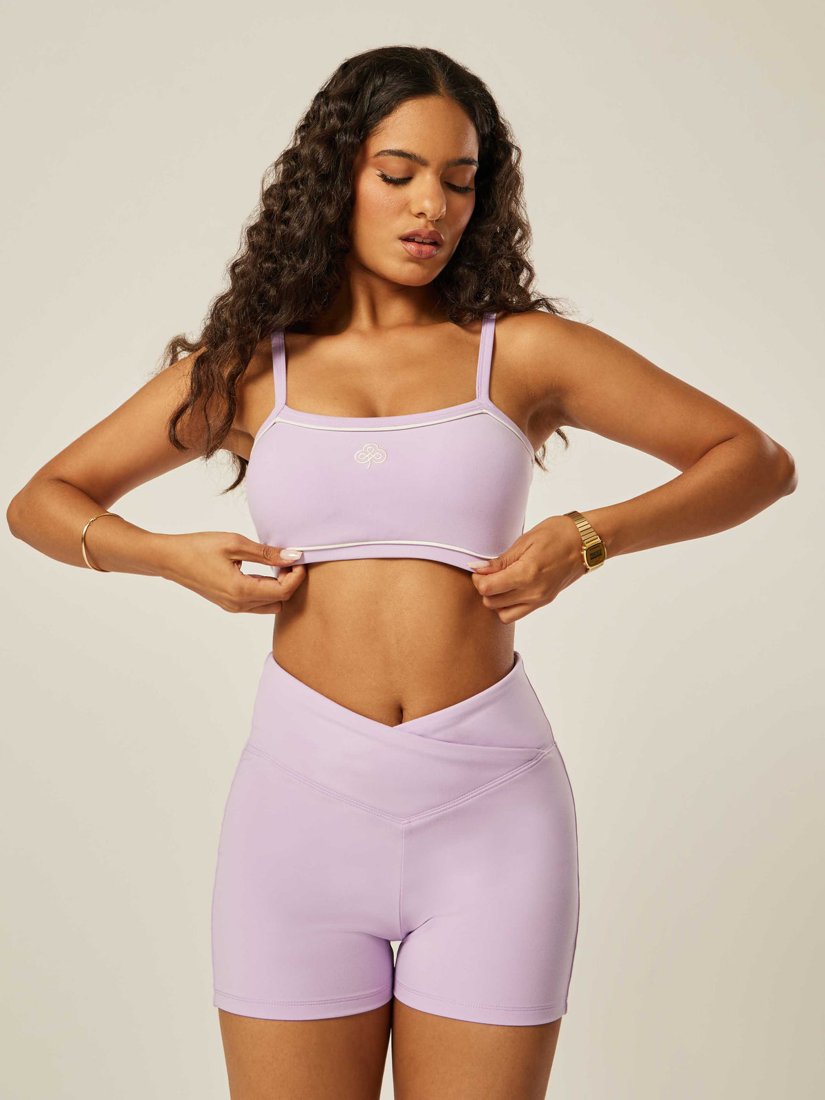 Core Everyday Sports Bra - Purple Rose | Beathletica Activewear