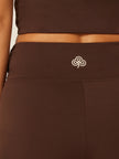 Stretch Wrap-Waist Mini Shorts