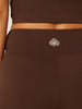Stretch Wrap-Waist Mini Shorts