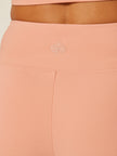 Stretch Wrap-Waist Mini Shorts