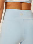 Stretch Wrap-Waist Mini Shorts