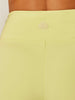 Stretch Wrap-Waist Mini Shorts - Sunny Lime