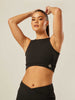 Core Cross-Waistband Daily Tank - Black