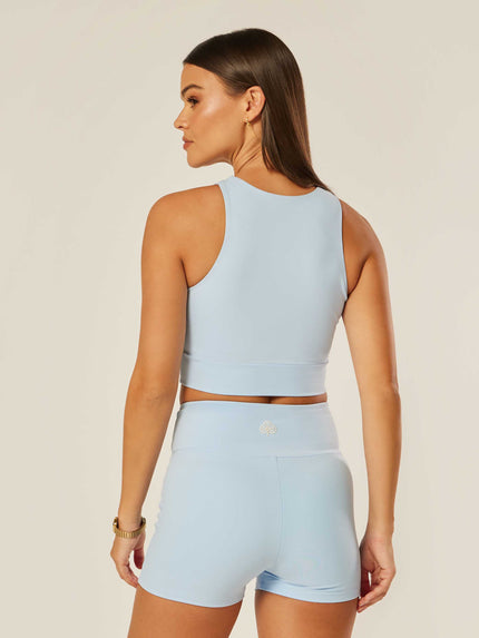 Core Cross-Waistband Daily Tank - Bluebell