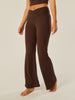 Stretch Wrap-Waist Flared Leggings