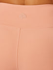 Stretch Wrap-Waist Flared Leggings