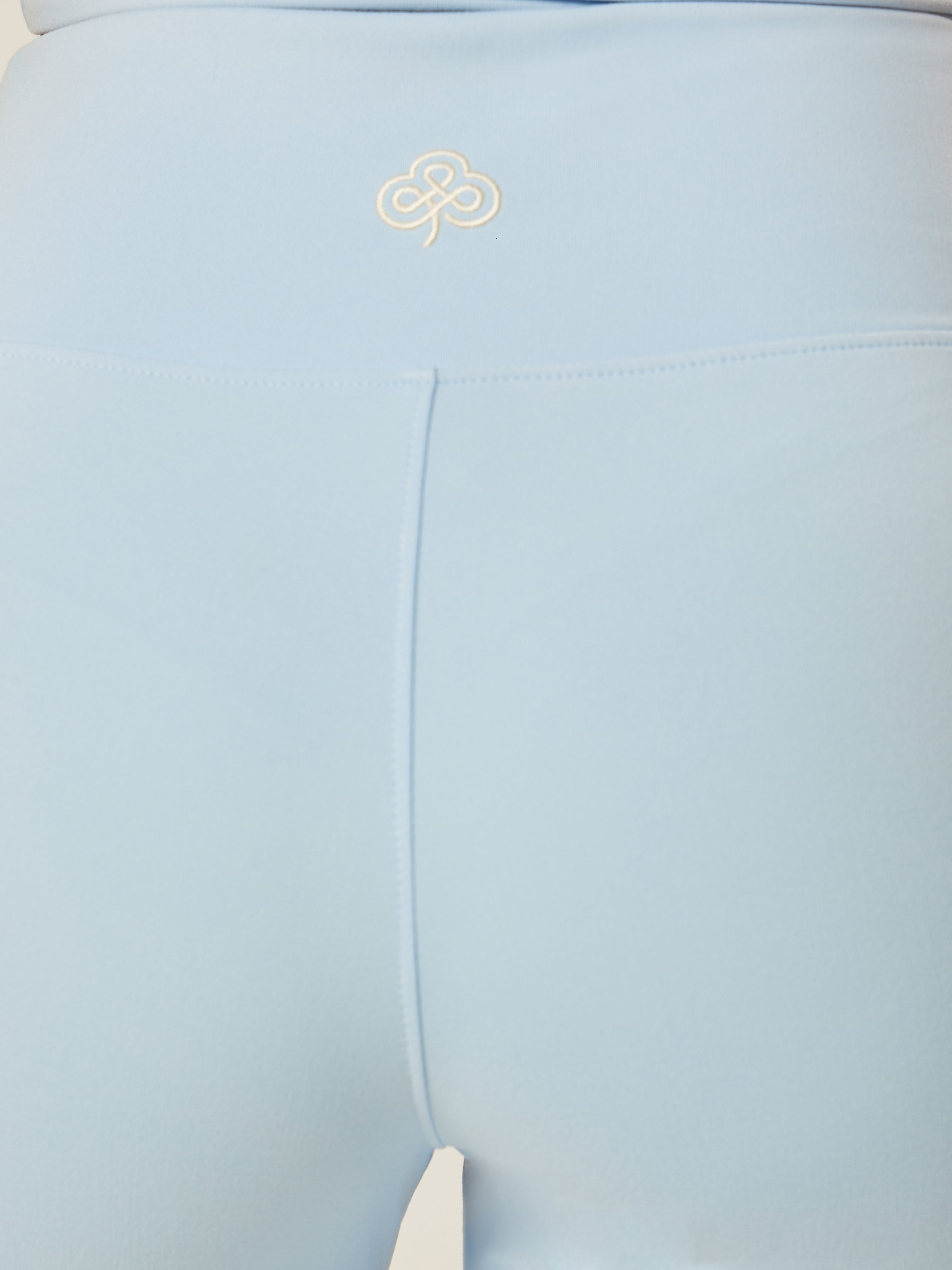Stretch Wrap-Waist Flared Leggings